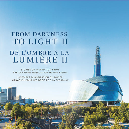 Cover of a book entitled “From Darkness to Light II”; the title appears in English and French