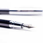Fountain Pen with Museum Icon – Black