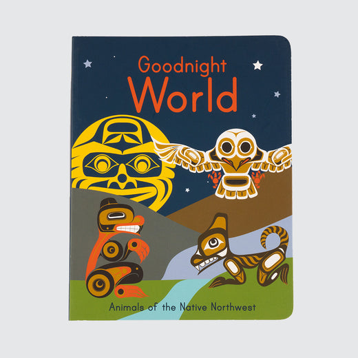 Cover of a book entitled “Goodnight World”