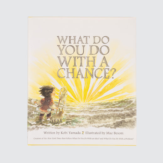 Book cover showing a boy and his dog watching rays of sunlight above the horizon