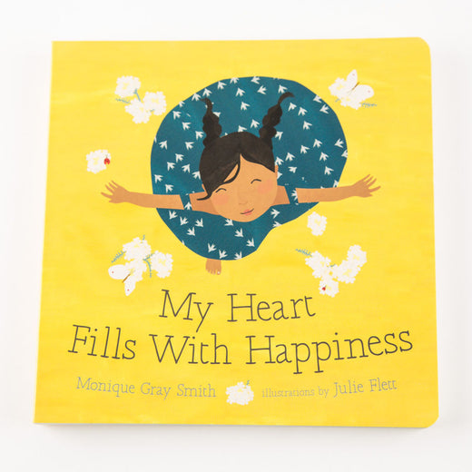 cover of a book entitled “My Heart Fills With Happiness”