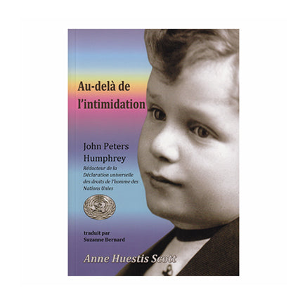 cover of a book entitled “Au-delà de l’intimidation” 